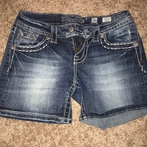 Miss Me Signature Jean Shorts